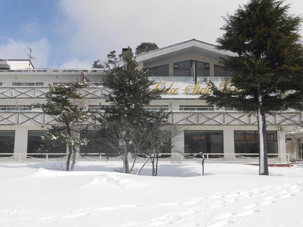 Отель Lakeside Banko Inawashiro Экстерьер фото